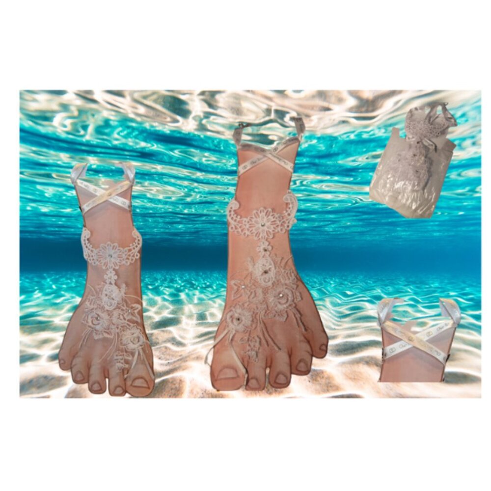 Wedding Beach Barefoot Sandals